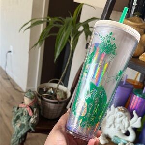 Starbucks Pearl Holographic Mermaid Tumbler